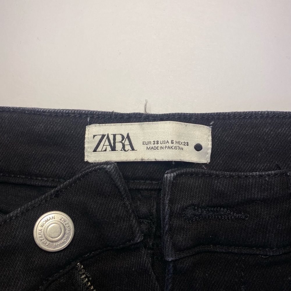Zara black jeans size 6